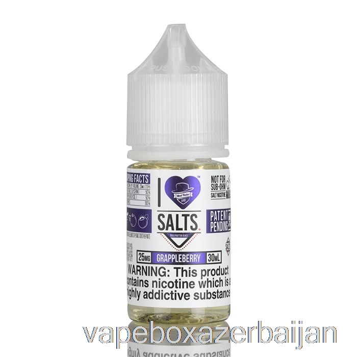 Vape Smoke Grappleberry - I Love Salts - 30mL 50mg
